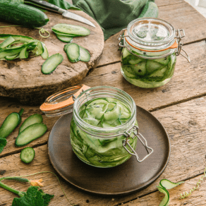 Japanese Quick Pickled Cucumbers