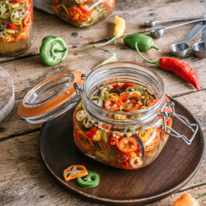 Hot Pickled Peppers