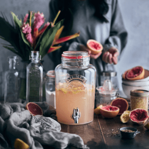 Fermented Grapefruit and Fennel Seed Soda