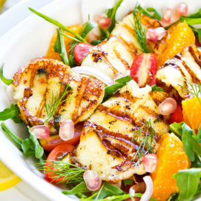 Chargrilled Halloumi & Orange Salad
