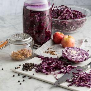 Fermented Red Cabbage & Apple