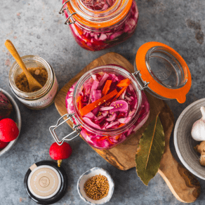 Fermented Slaw with Oak-Smoked Dorset Sea Salt 