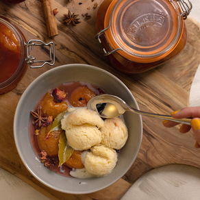 Sweet Pickled Plums